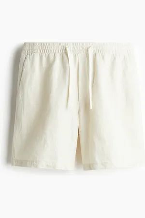 H&M Shorts in misto lino Relaxed Fit