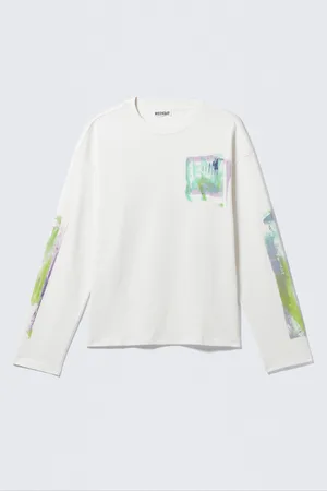 H&M T-shirt Great boxy a maniche lunghe con grafica