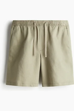 H&M Shorts in misto lino Relaxed Fit