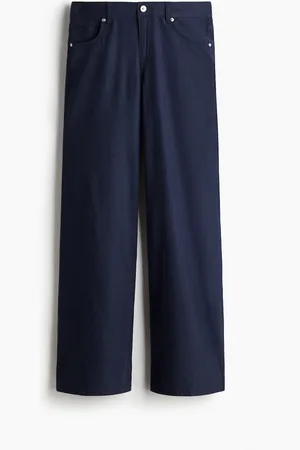 H&M Pantaloni ampi in misto lino
