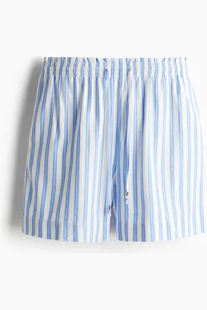 H&M Shorts in misto lino con coulisse