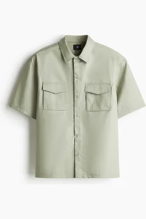 H&M Camicia utility a maniche corte Loose Fit