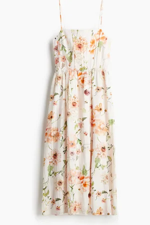 H&M Abito midi con spalline sottili