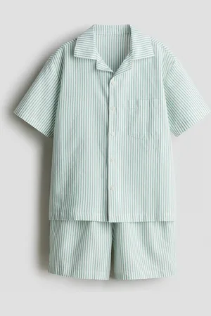 H&M Cotton poplin pyjamas