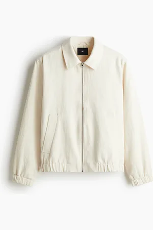 H&M Giacca in misto lino Regular Fit