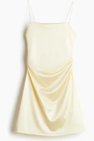 H&M Abito sottoveste drappeggiato