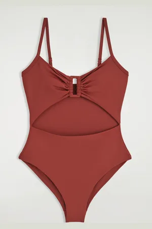 H&M COSTUME DA BAGNO ARRICCIATO CON DETTAGLIO CUT OUT