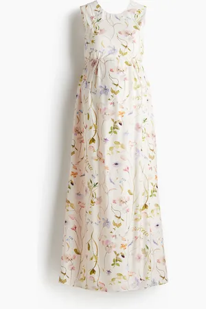 H&M MAMA Abito lungo con scollatura dietro