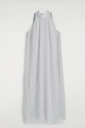 H&M ABITO MAXI PLISSÉ CON SCOLLO ALL