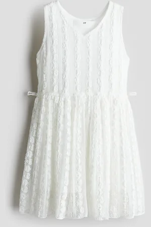 H&M Abito effetto pizzo