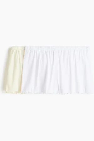 H&M Shorts da pigiama in pointelle 2 pezzi