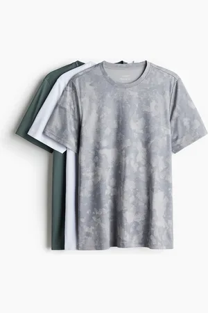 H&M T-shirt sportive Regular Fit con DryMove 3 pezzi