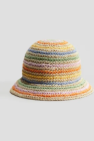 H&M Cappello in paglia effetto uncinetto