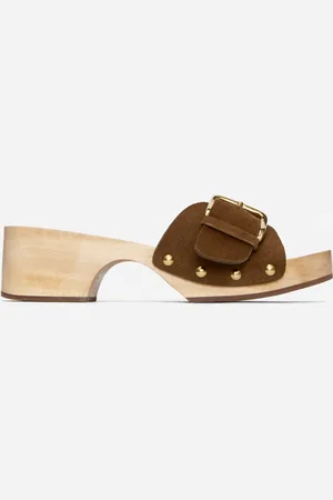 H&M Suede Clogs
