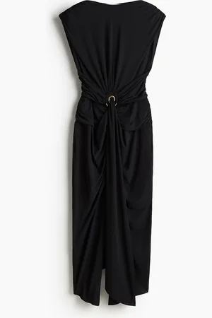 H&M Abito cut-out drappeggiato