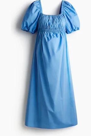 H&M MAMA Abito in popeline di misto cotone