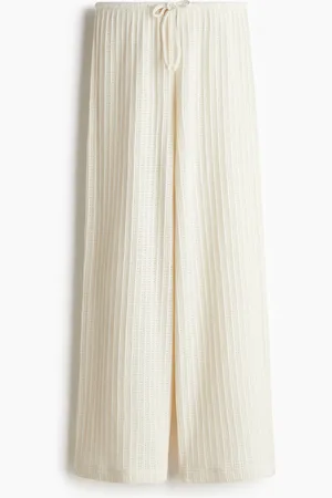 H&M Pantaloni in maglia strutturata