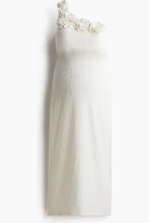 H&M MAMA Abito monospalla con applicazioni