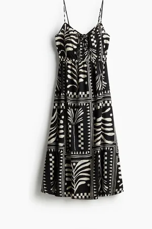 H&M Abito in jersey goffrato