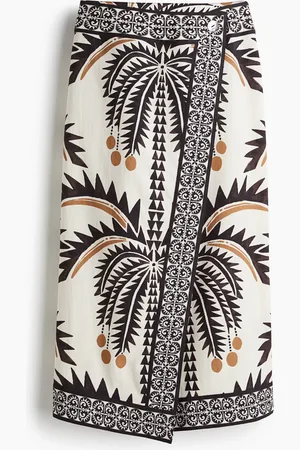 H&M Gonna incrocata con stampa