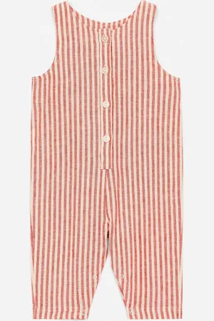 H&M Salopette in cotone e lino