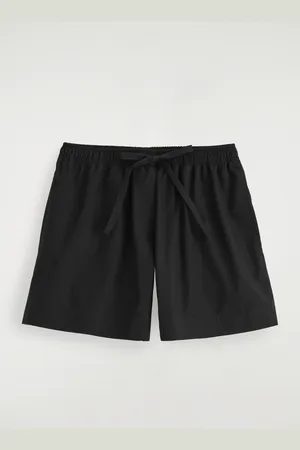 H&M DRAWSTRING COTTON SHORTS