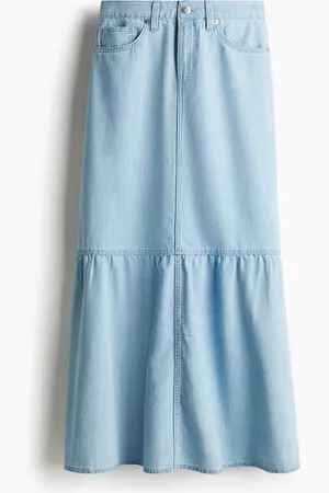 H&M Maxigonna in denim