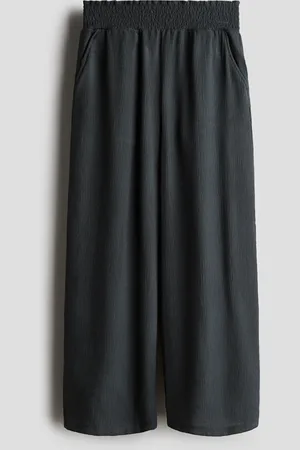 H&M Pantaloni goffrati con smock