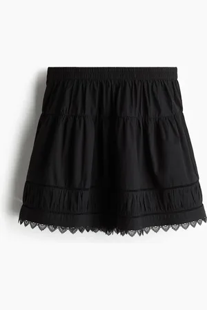 H&M Gonna con bordo ricamato