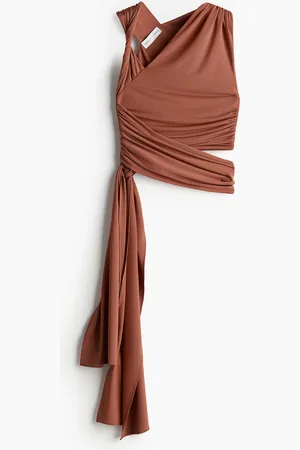 H&M Top asimmetrico con incrocio
