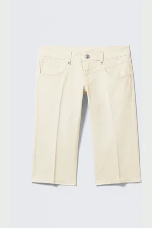 H&M Pantaloni capri a vita ultra bassa