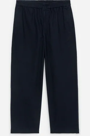 H&M Relaxed Cotton Linen Trousers