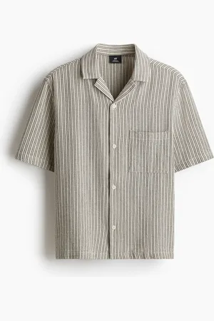 H&M Camicia bowling strutturata Regular Fit