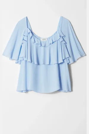 H&M Blusa con volant