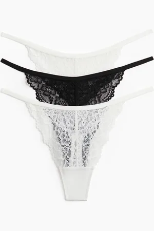 H&M Tanga-perizoma in pizzo 3 pezzi