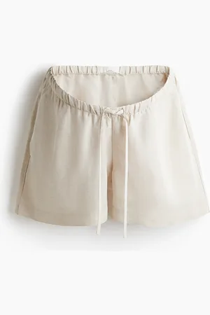 H&M MAMA Before & After Shorts in misto lino