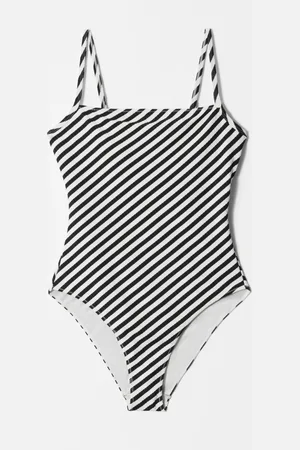 H&M Costume da bagno con scollo dritto