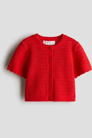 H&M Cardigan in maglia traforata