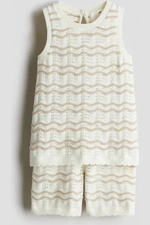 H&M Set 2 pezzi in maglia traforata