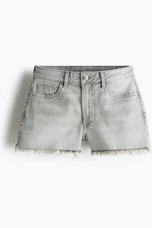 H&M Shorts High Denim