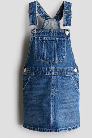 H&M Abito a salopette in denim