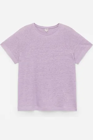 H&M T-shirt in jersey di lino