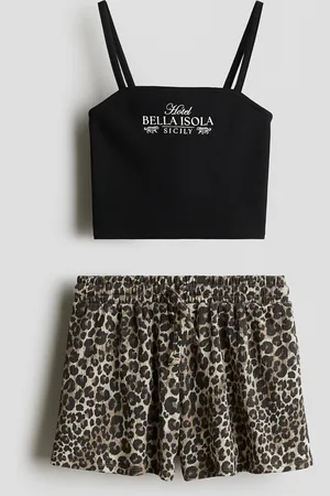 H&M Set 2 pezzi con top e shorts