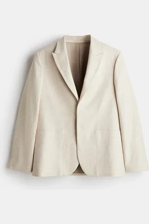 H&M Giacca in misto lino Relaxed Fit
