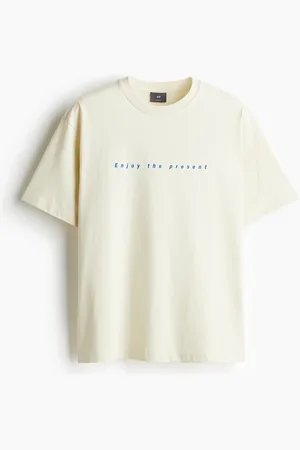 H&M T-shirt con stampa Loose Fit