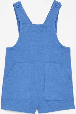H&M Linen-Cotton Dungarees