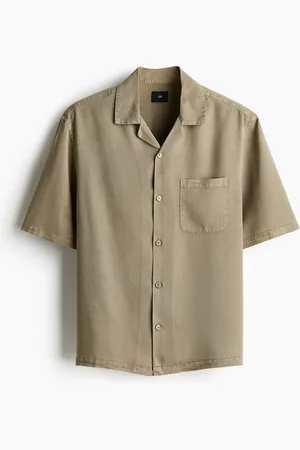 H&M Camicia bowling in lyocell Regular Fit