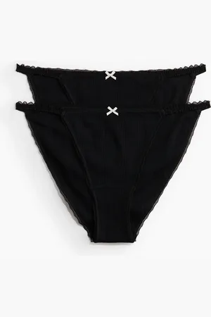 H&M Slip tanga traforati 2 pezzi