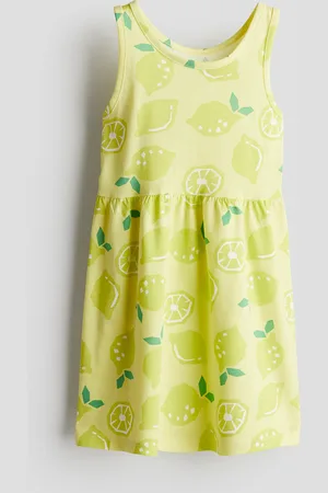H&M Abito in cotone fantasia
