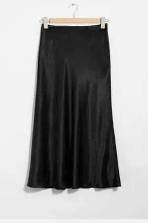 H&M Gonna midi in raso
